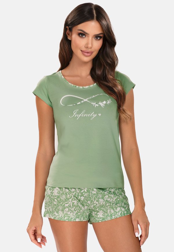 SET - Nachtwäsche Set - mint