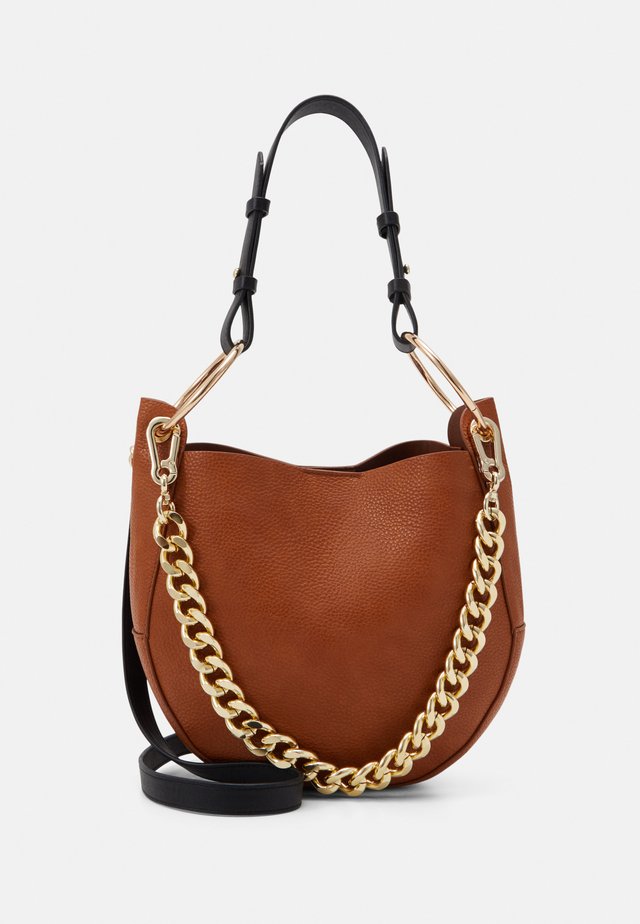 BARLO CROSSBODY BAG - Bolso de mano - cognac