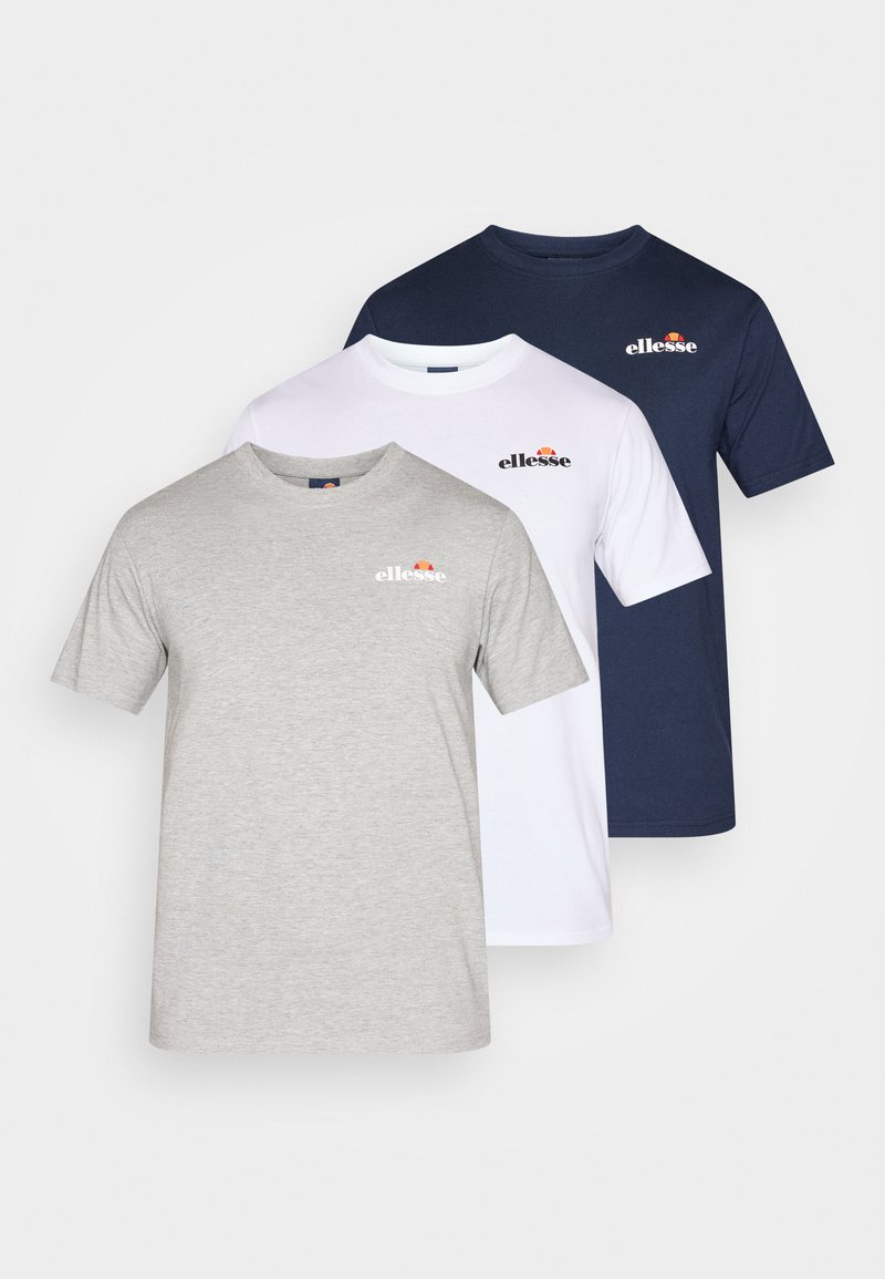 Ellesse T-shirt basic blauw Ellesse T-shirt basic blauw