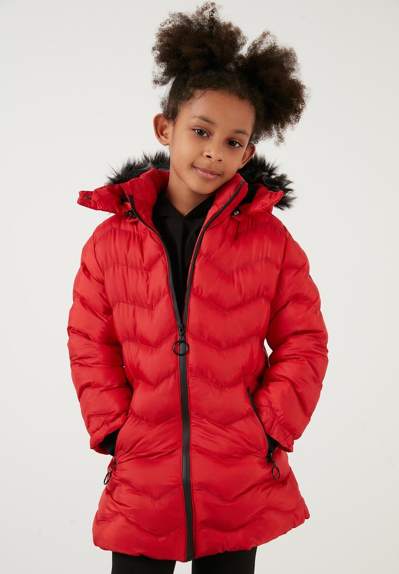 LELA - REGULAR FIT - Winterjas - red, Vergroten