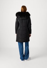 ONLY LINETTE HOOD COAT - Vinterfrakke - black