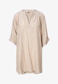 Sélectionné, dark beige stripe