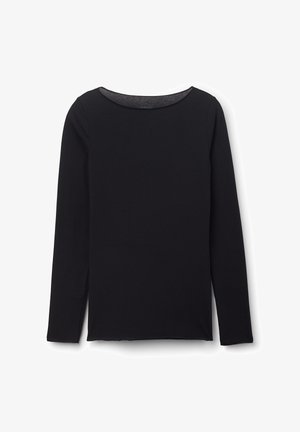 Intimissimi, BOAT-NECK ULTRALIGHT - Langærmet T-shirt - black