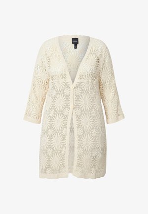 Ulla Popken Strickjacke - vanilla