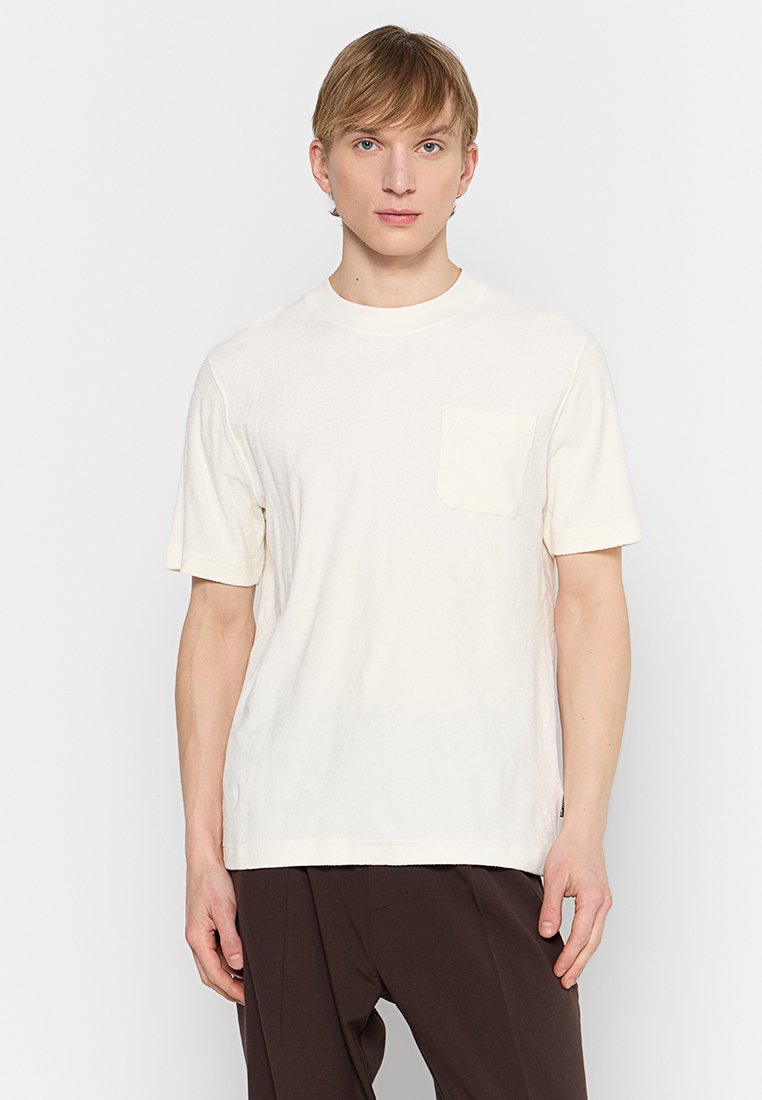 Barbour T-shirt basic crème