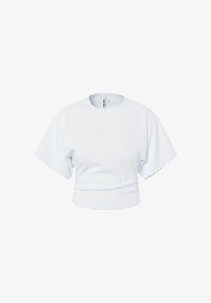 Pieces, T-SHIRT PCALLI FITTED - Camiseta básica - bright white1