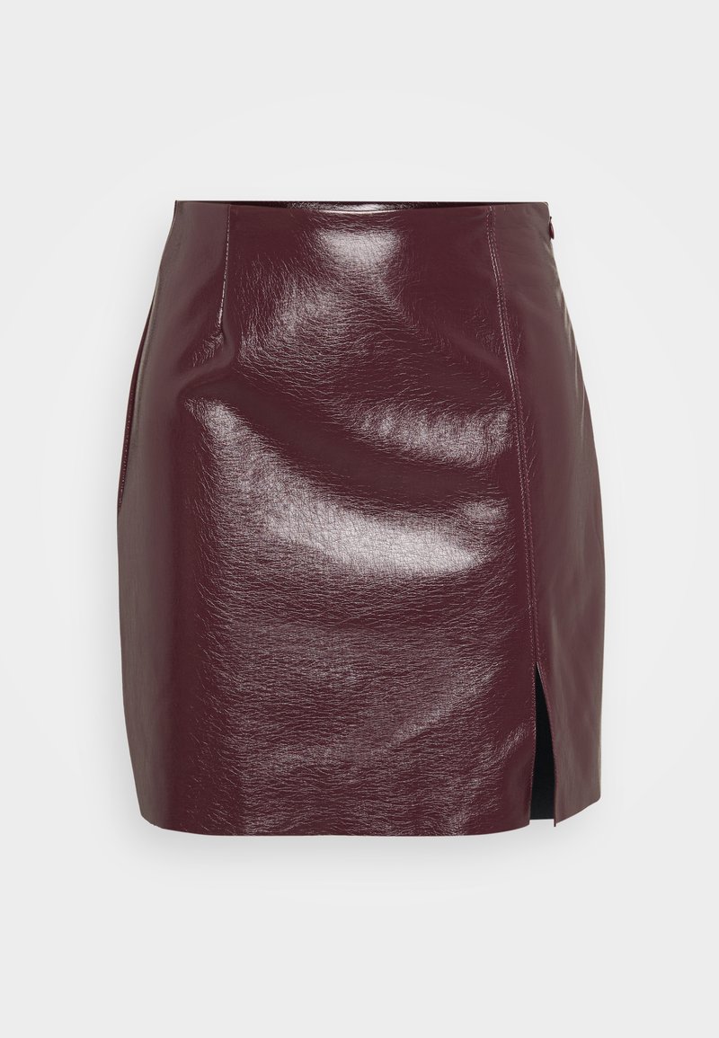 Vero Moda Tall Minirok bordeauxrood Vero Moda Tall Minirok bordeauxrood