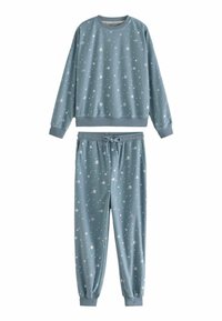 Next REGULAR FIT  - Pyjamahousut/-shortsit - blue snowflake