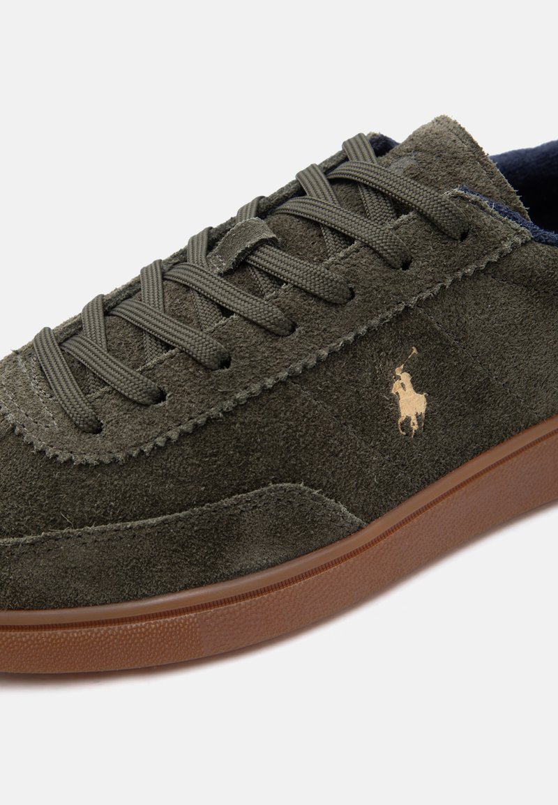 Polo Ralph Lauren Bedford PP Hunter Estate Olive/Hunter Navy 9 Men\'s Sneakers Polo Ralph Lauren BEDFORD SUEDE SNEAKER UNISEX - Trainers  main image 2