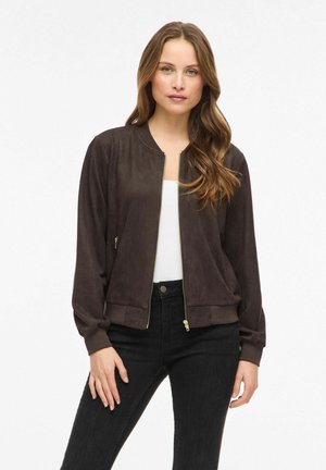 VIHANSE REISSVERSCHLUSS - Bomber jakna - coffee bean