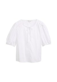 POPELINE MIT DETAIL - Blouse - white
