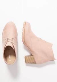 Marco Tozzi Botines bajos - light pink