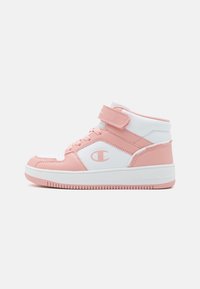 Champion - REBOUND 2.0 MID UNISEX - Krepšinio batai - pink/white Miniatiūros vaizdas 1