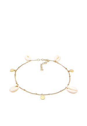 COWRIE SHELL - Ankelkæder - gold-coloured