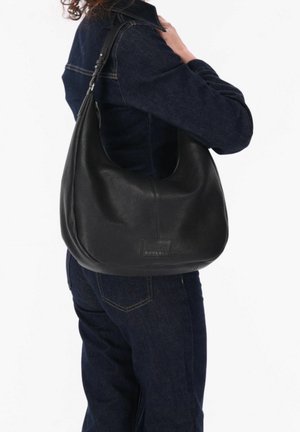 Burkely, SOFT SKYLAR HOBO ROUND - Handtasche - black