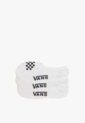 Vans 3 PACK - Socquettes - white