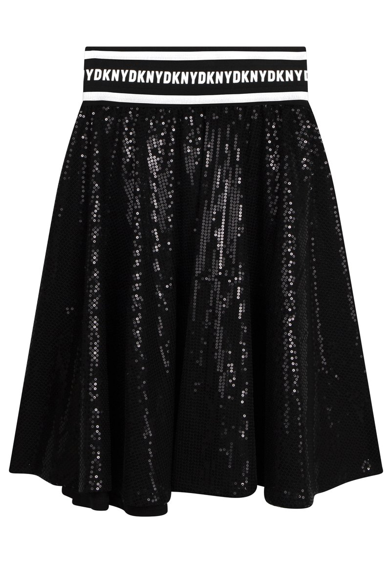 DKNY Maxirok zwart