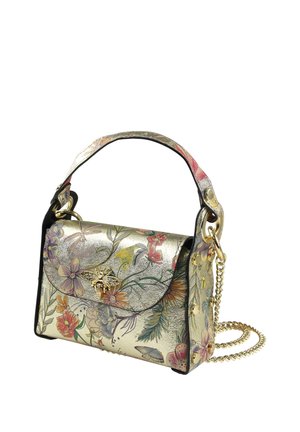 Handtas - goldfarben farbig