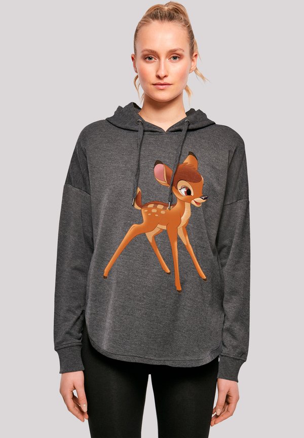 DISNEY BAMBI FUNNY - Kapuzenpullover - charcoal