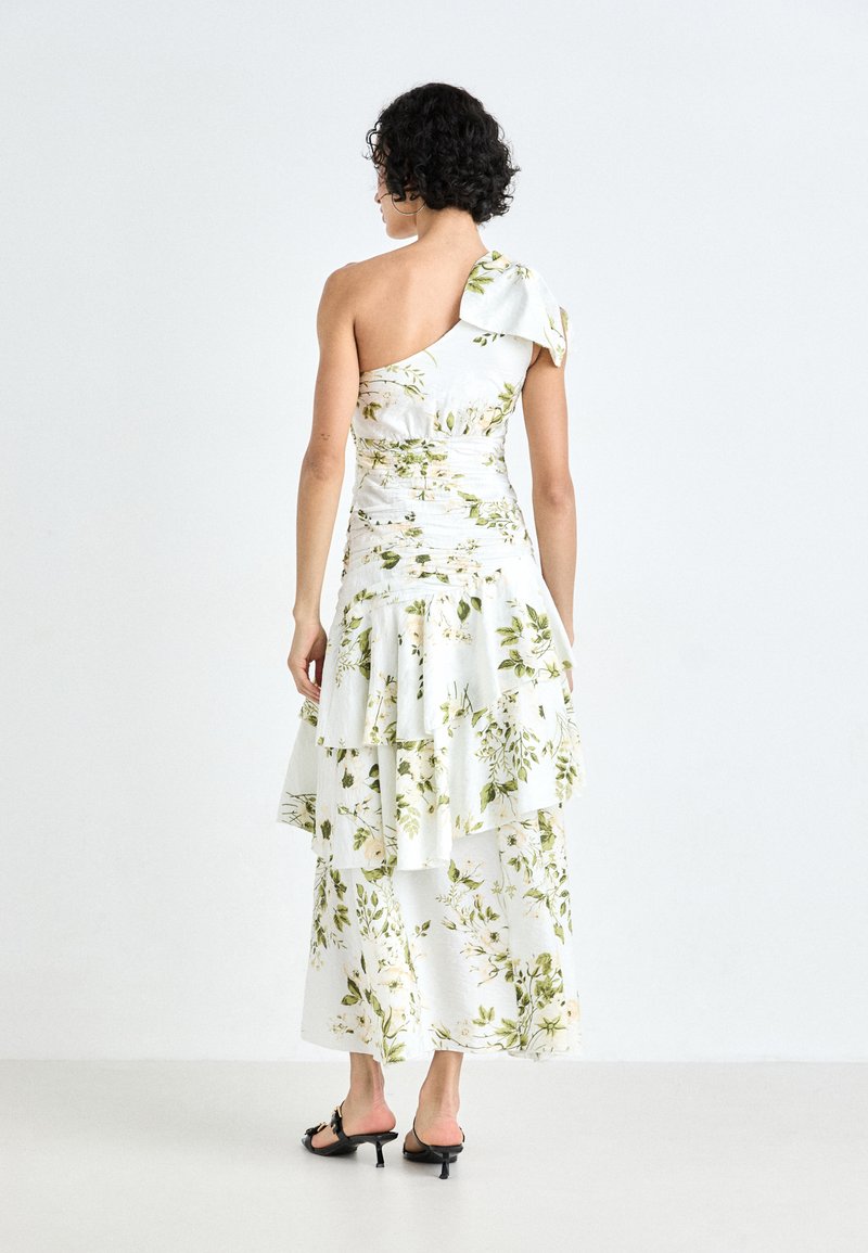 VILA VILINE ONE SHOULDER ANKLE DRESS - Cocktail dress / Party dress -  offwhite/off-white - Zalando.ie