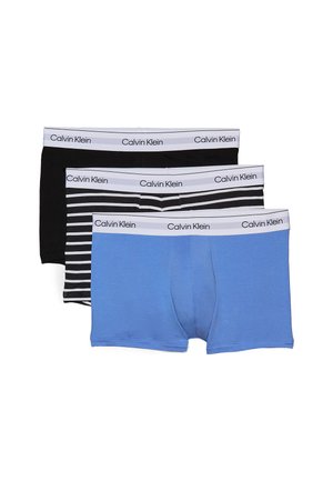 TRUNK 3 PACK - Calzoncillos - black leader stripe black