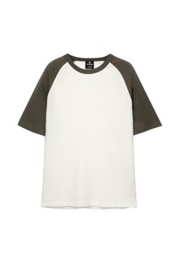 SHORT SLEEVE RAGLAN  - T-Shirt print - khaki