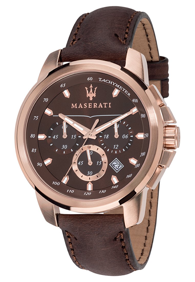 Strap Maserati Rose Gold Watch Maserati SUCCESSO Chronograph Watch