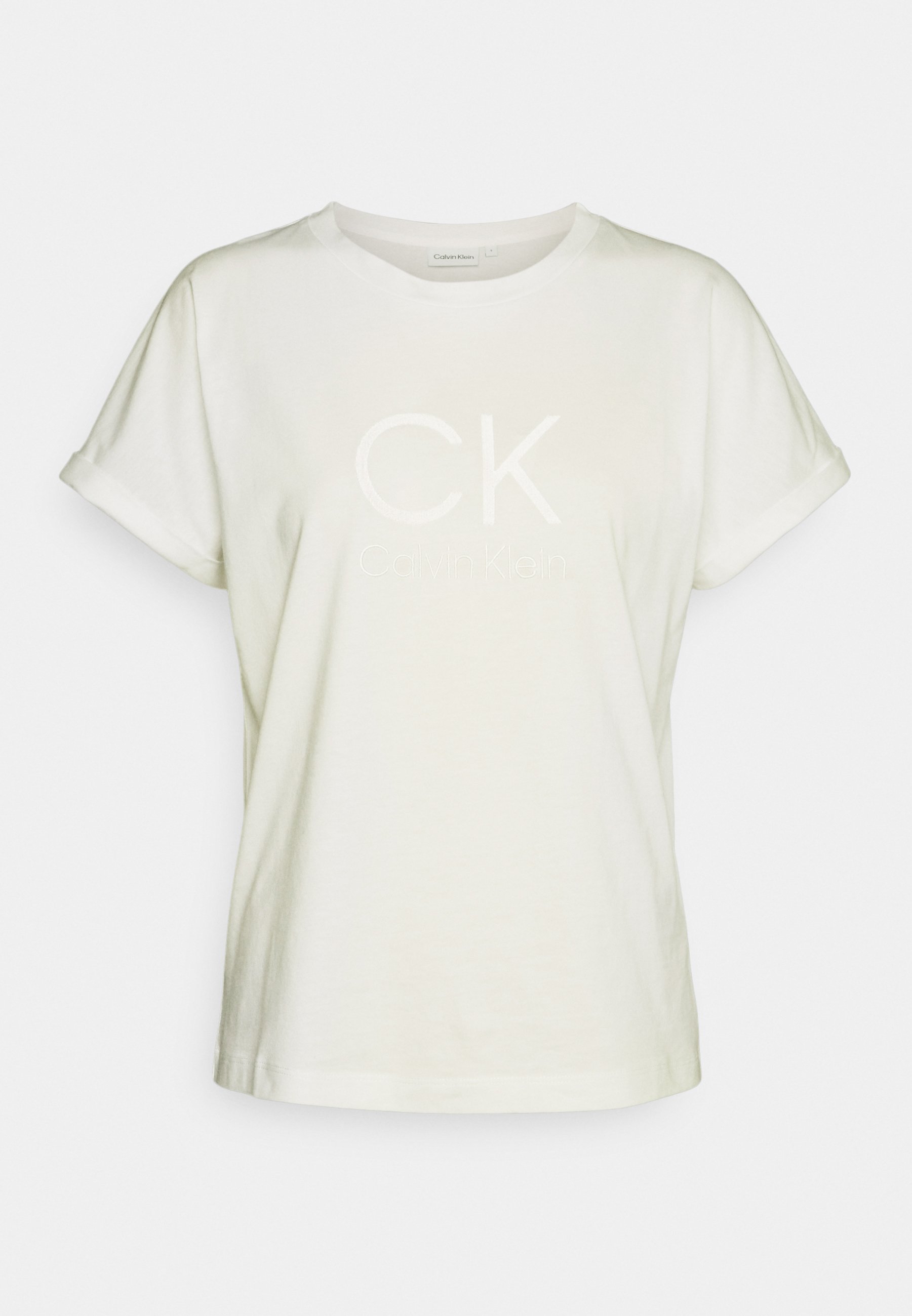 Calvin Klein TURN UP - Print T-shirt 