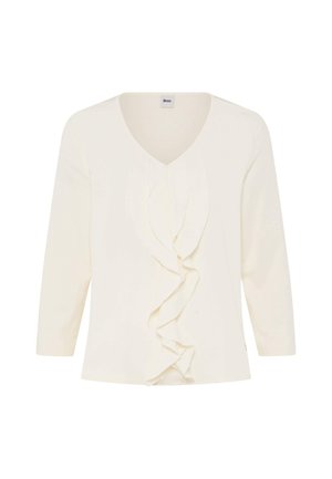 BRAX, STYLE CLARISA M - Maglietta a manica lunga - soft ecru
