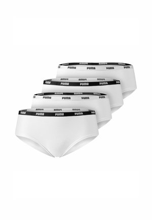 SOFT BUND LOGO 4ER PACK - Briefs - weiß