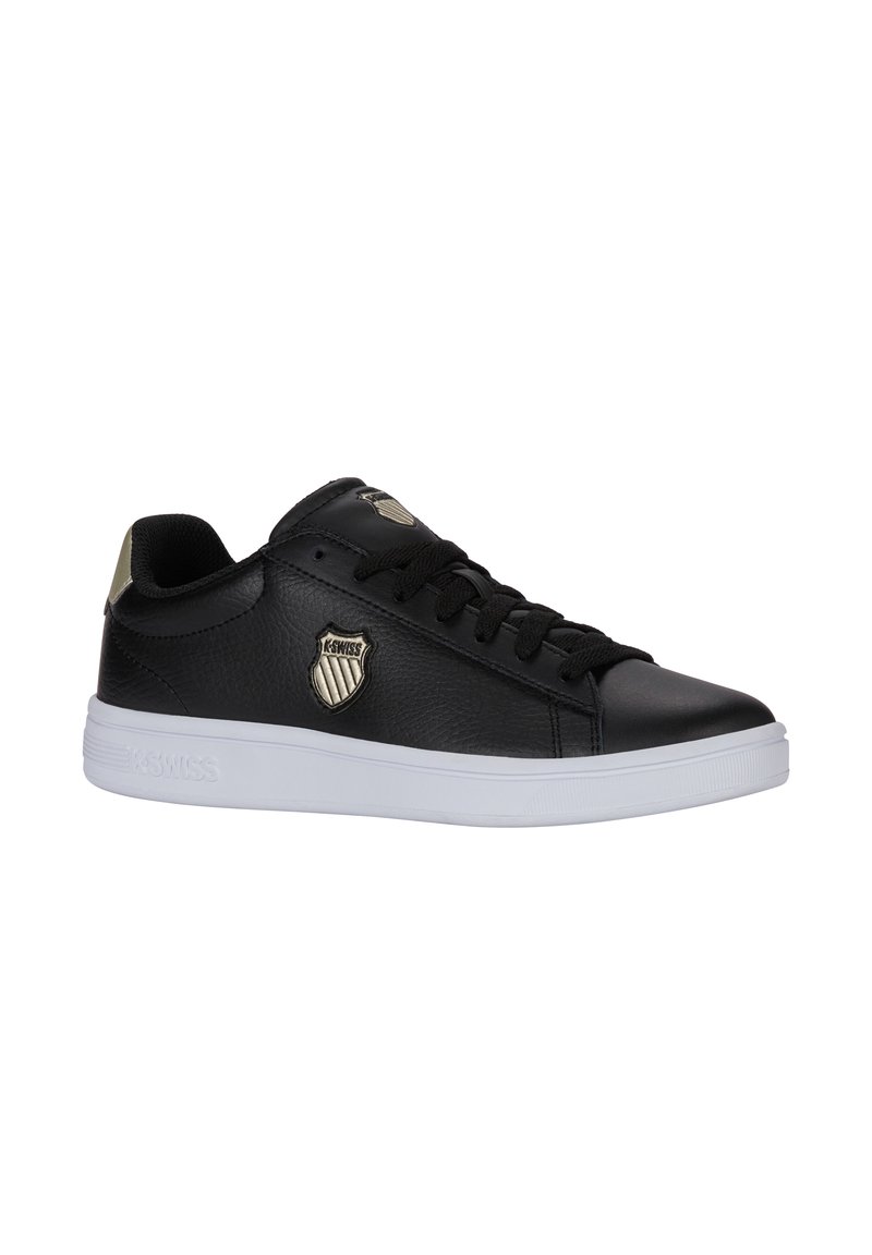 K-SWISS Court Shield II - Tenisky - black champagne white