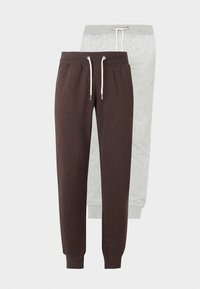 Non sélectionné, brown/light grey melange