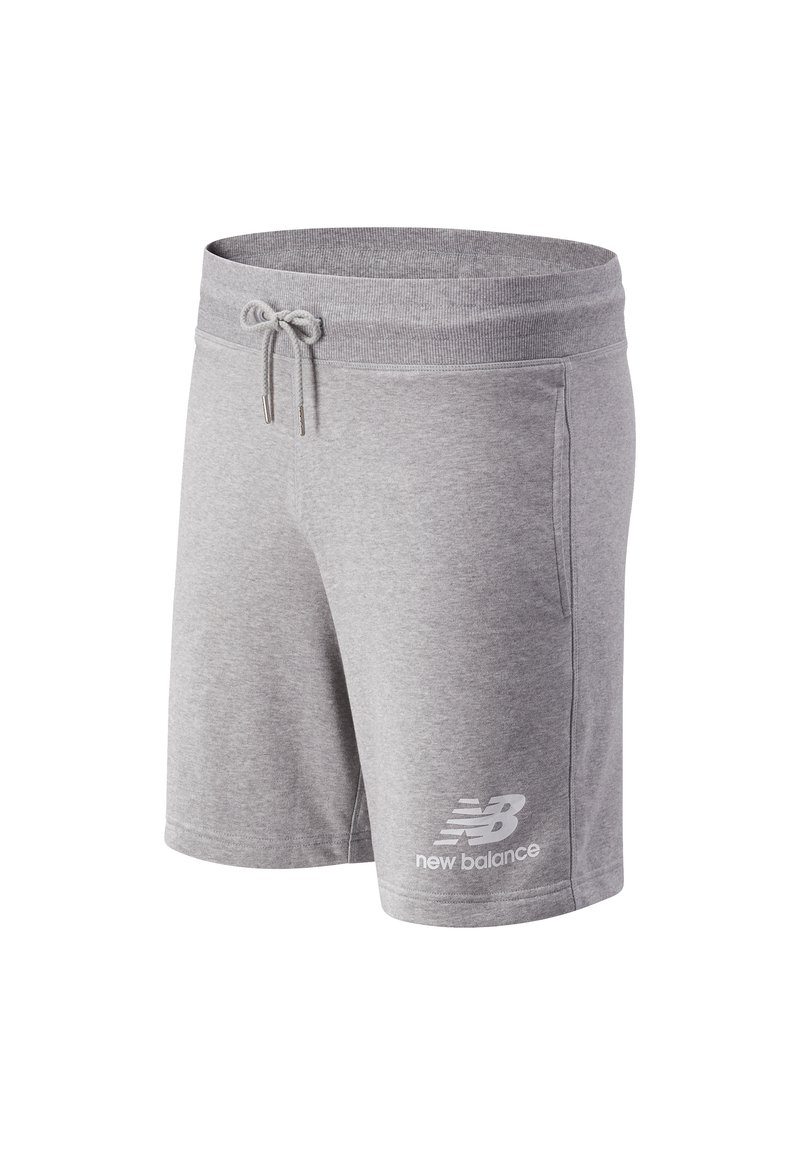 Herren Chino Shorts | New Balance ESSENTIALS STACKED Shorts athletic grey/grau-meliert - KH20715 Herren Chino Shorts | New Balance ESSENTIALS STACKED Shorts athletic grey/grau-meliert - KH20715