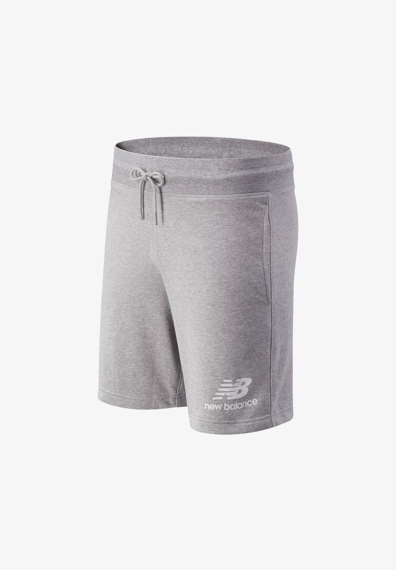 New Balance ESSENTIALS STACKED - Shorts - athletic grey