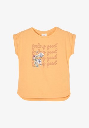 T-Shirt print - light orange