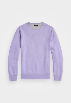 Polo Ralph Lauren MESH KNIT COTTON CREWNECK SWEATER - Maglione - sky lavender