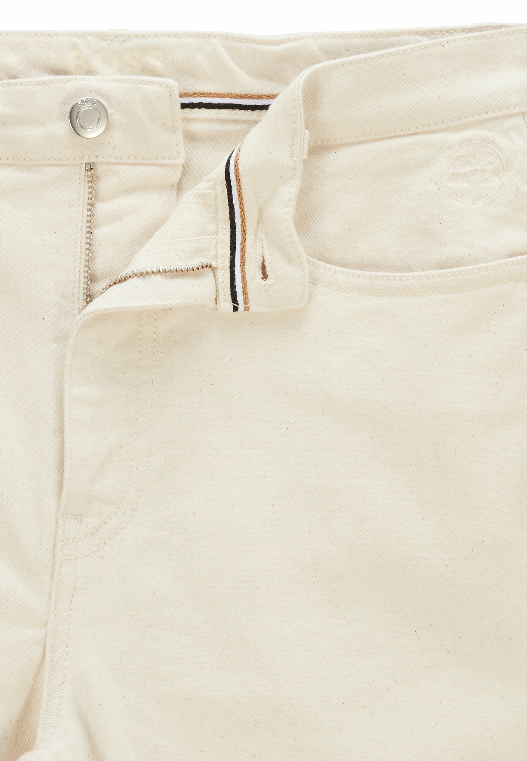 BOSS Straight leg jeans - natural/tan 