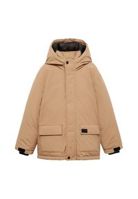Mango Kids Zimska jakna - sand