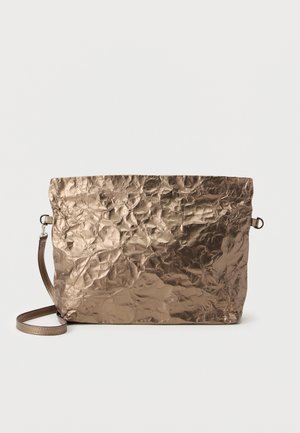 ALUME BAG - Taška cez plece - bronze-coloured