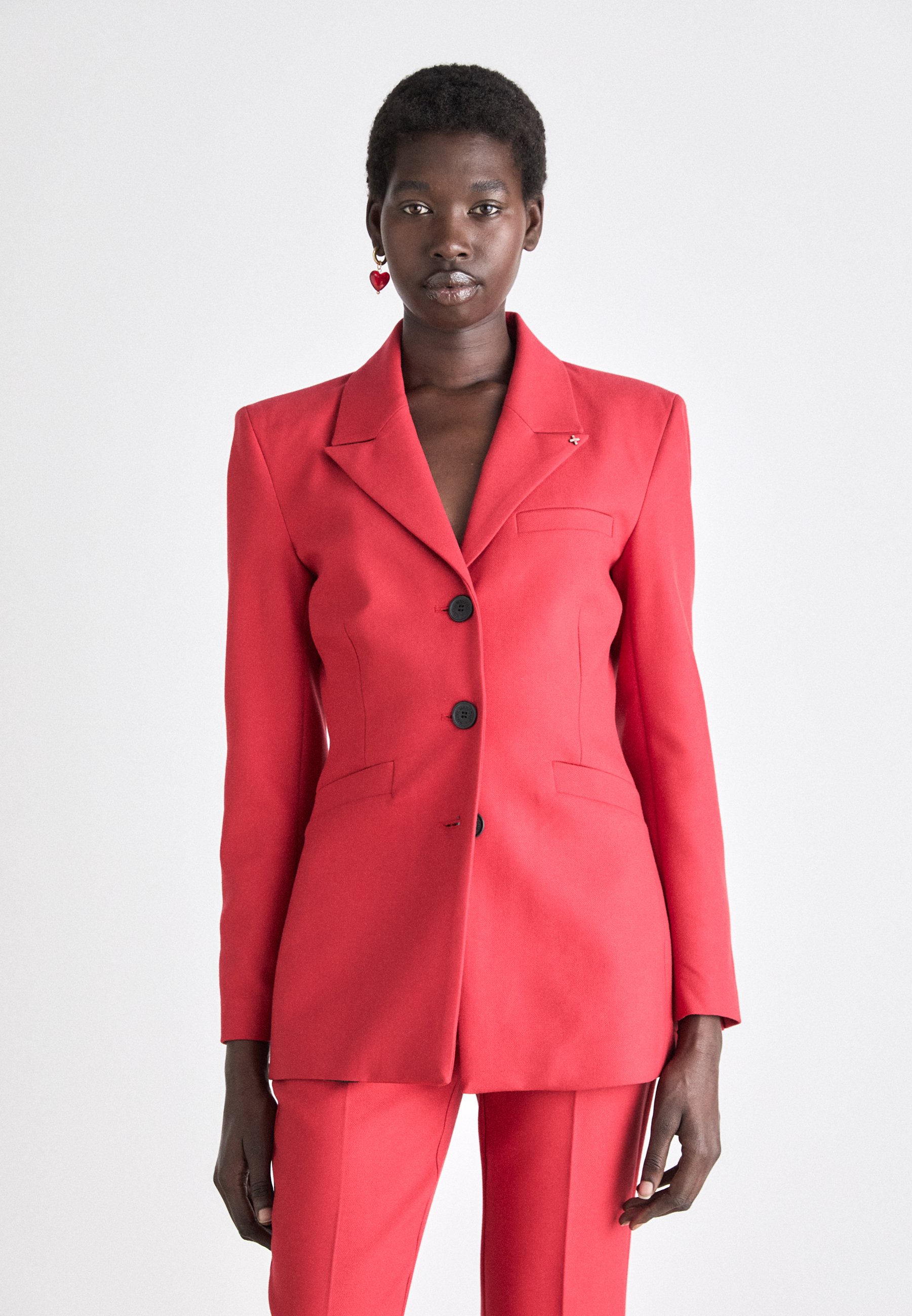 Veste Marine En Soie Pendleton - Taille L, Style Caban Ceinturé, Très Bon état Occasion