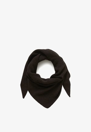 Saint Tropez, ALULLUSZ SCARF - Sjaal - chocolate brown melange