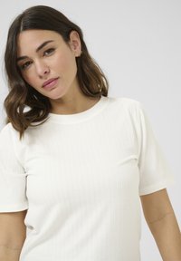 Kaffe SAMANTHA  - T-shirt basique - chalk cc