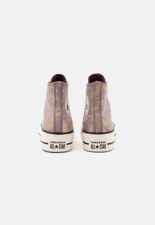 Converse CHUCK TAYLOR ALL STAR LIFT PLATFORM - High-top trainers - hypnotic mauve/light gold-coloured — photo 3