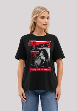 GUNS N' ROSES LIES - Print T-shirt - off black