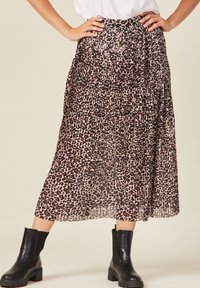 BONOBO Jeans Jupe trapèze - marron clair