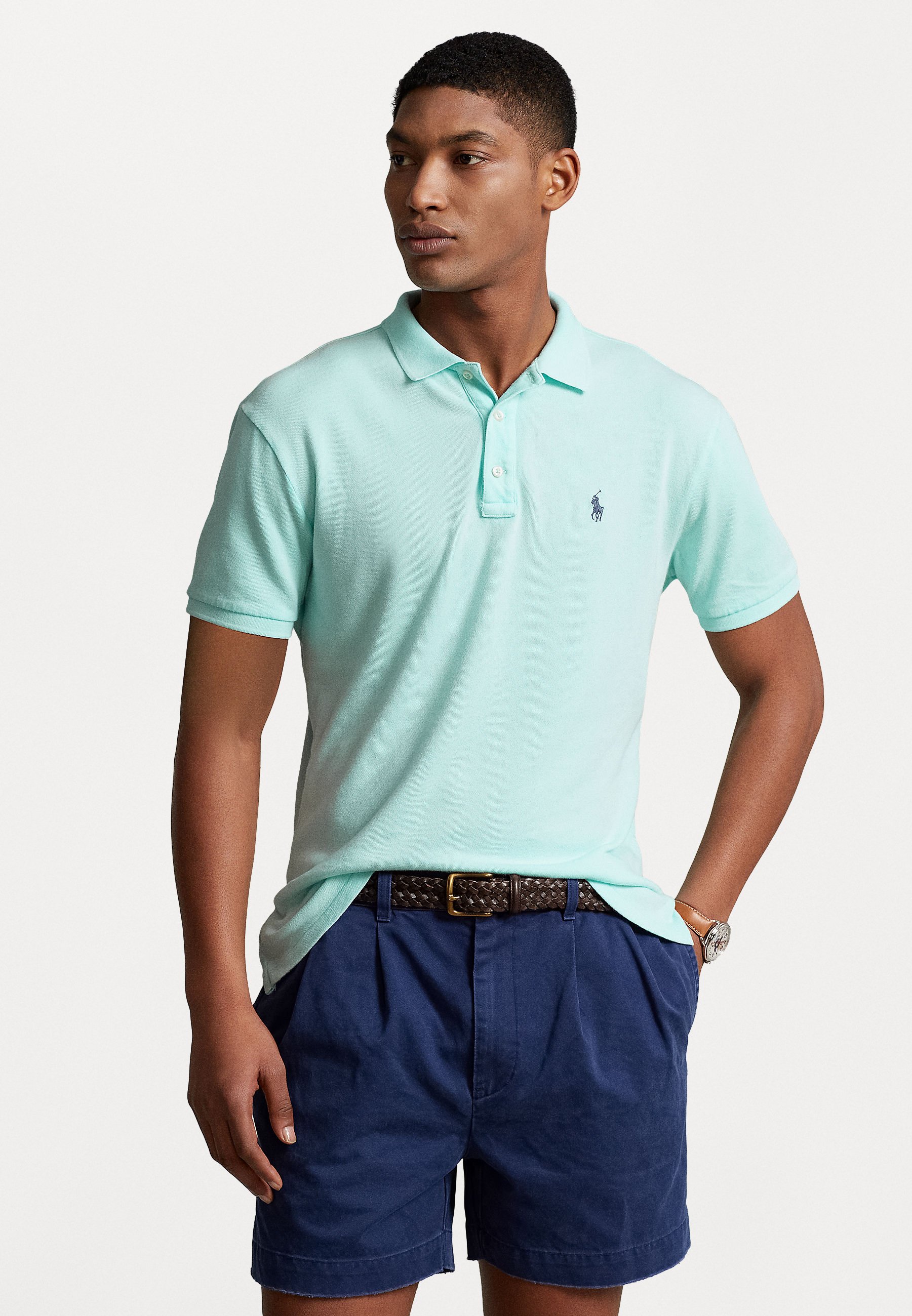 mens turquoise ralph lauren polo shirt