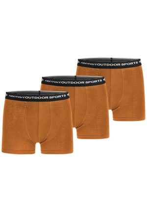 3ER PACK MERINO FUNKTIONS BOXERSHORTS - Boxerbriefs - orange