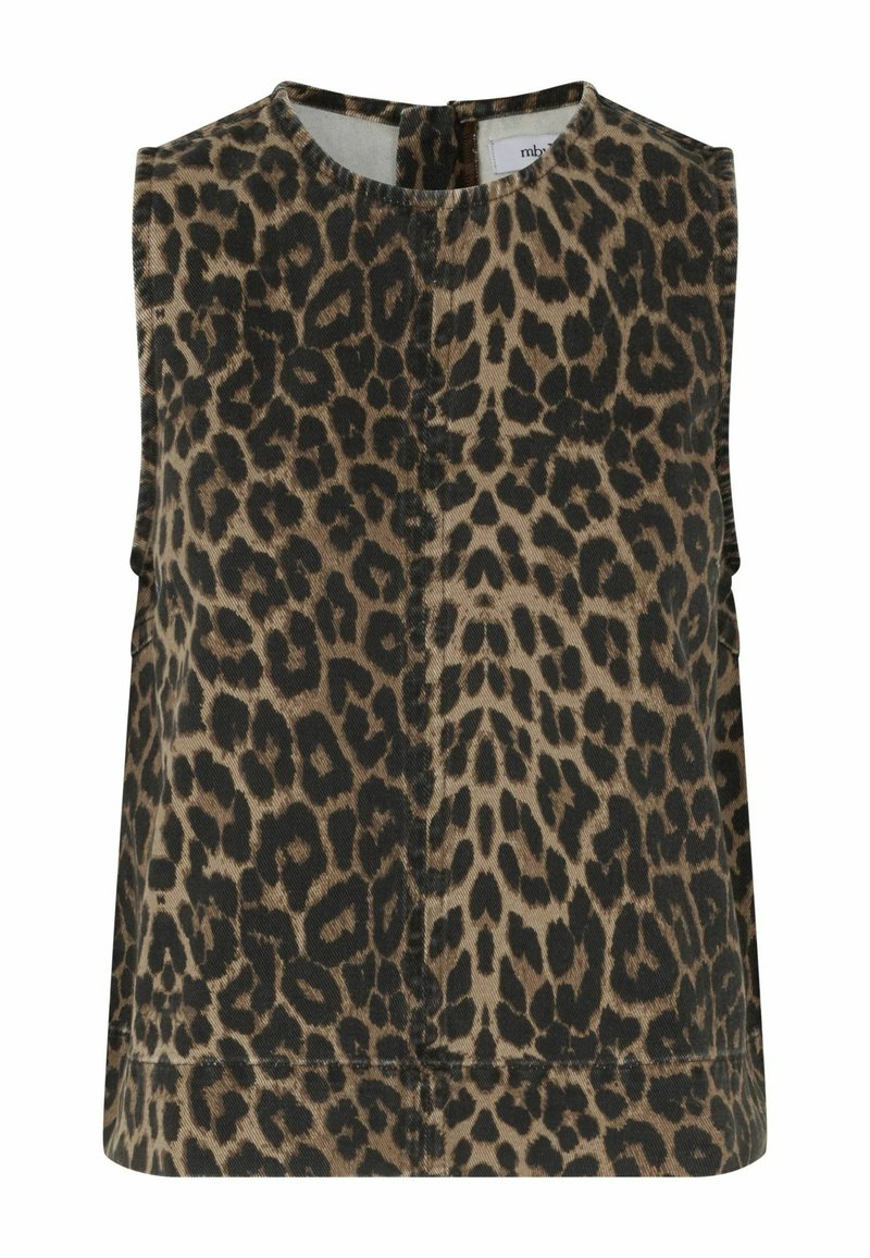 mbyM RIHNE-M - Blouse - leopard mist/brown - Zalando.ie