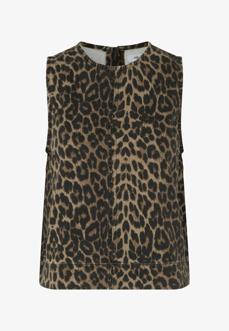 Mist Leopard mbyM RIHNE-M - Blouse - leopard mist/brown - Zalando.ie