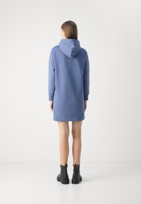 GANT ARCHIVE SHIELD HOODIE DRESS Day dress dusty navy
